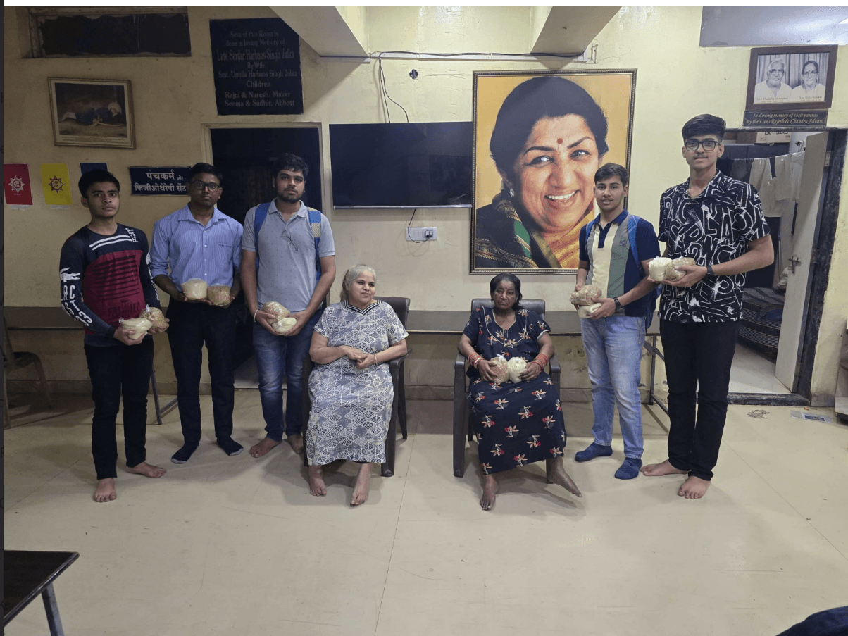 A recent visit to an old age home deeply touched us as we connected with the residents through their heartfelt stories. They longed for companionship, and simply listening to them was incredibly meaningful. We also brought thoughtful gifts like blankets, food, and self-care products, which were warmly received. The experience was not just an act of kindness but a lesson in empathy and human connection. We left with a sense of fulfillment, promising to return, realizing that sometimes the greatest gift we can give is our time and attention.